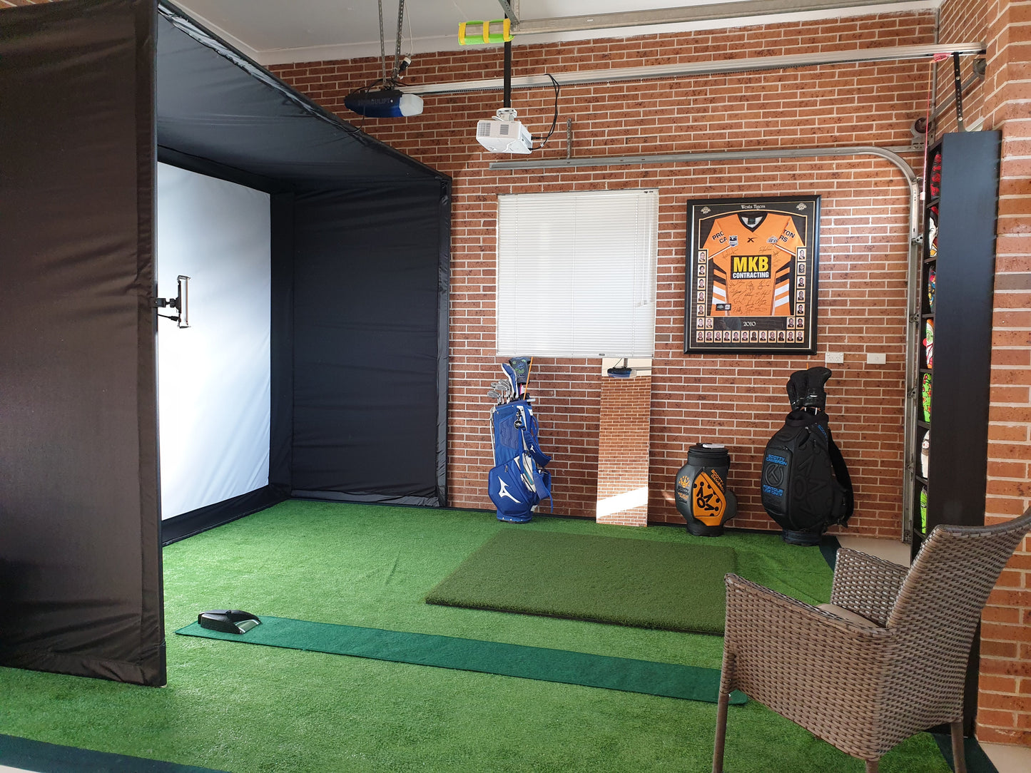 BYO Launch Monitor Enclosure Simulator Package - Home Golfing Revolution