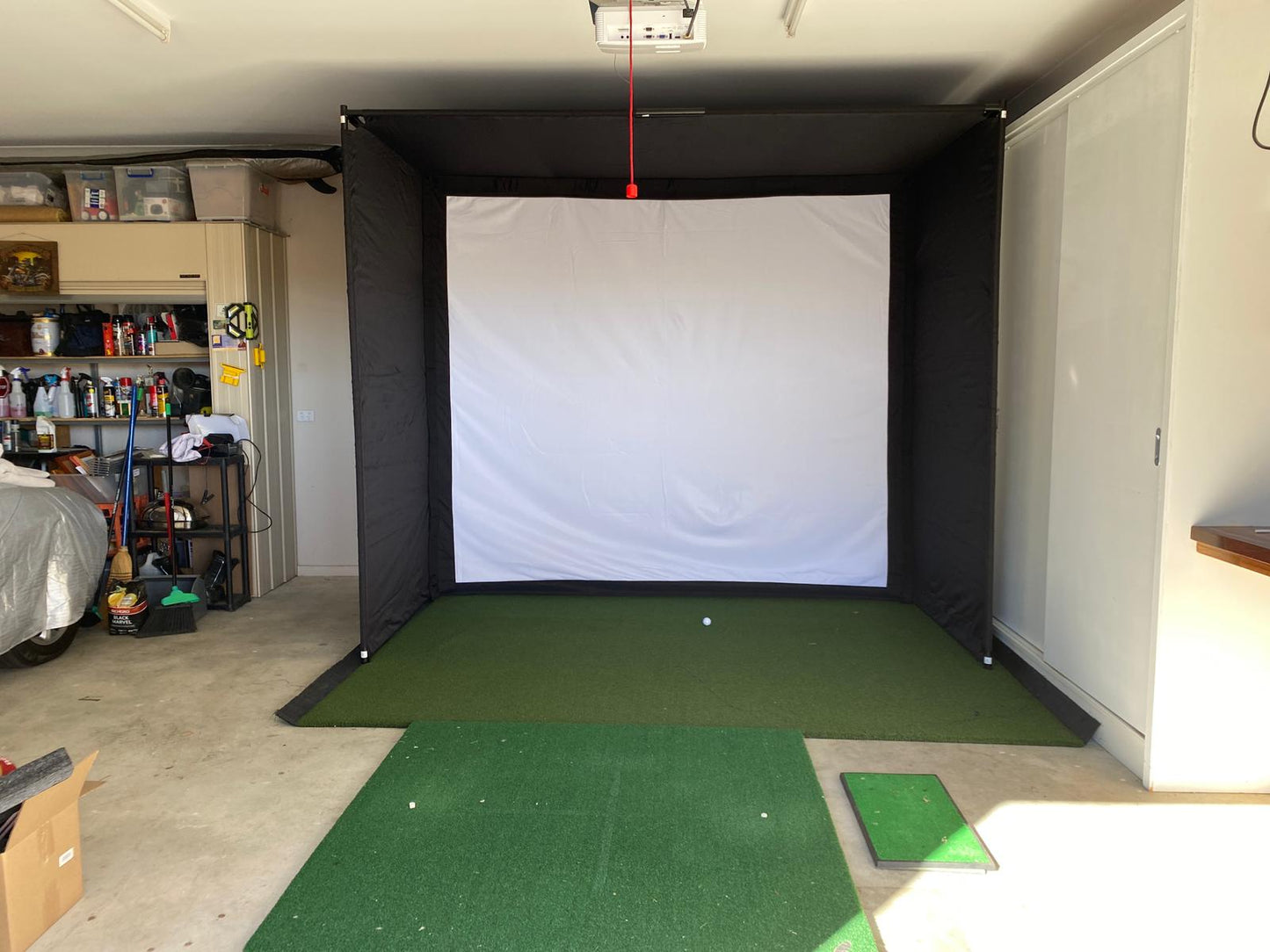 BYO Launch Monitor Enclosure Simulator Package - Home Golfing Revolution
