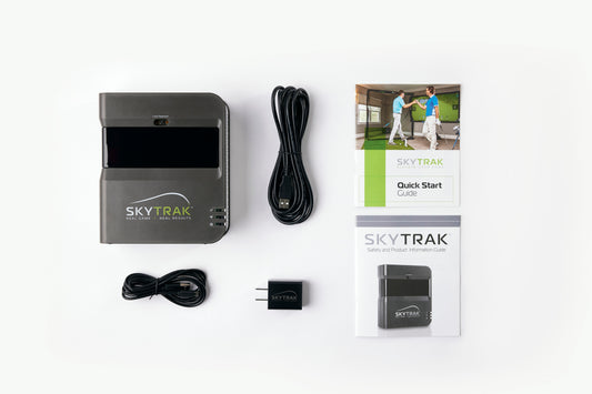 SkyTrak Golf Simulator Launch Monitor Bundle: Precision, Value & 31 World-Class Courses Access