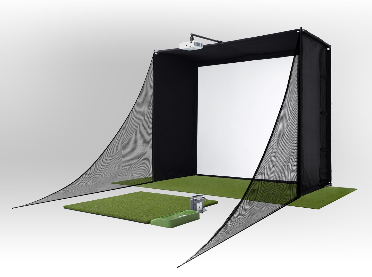 SkyTrak+ Ultimate Golf Simulator Play Package with 4k Projector and TGC 2019