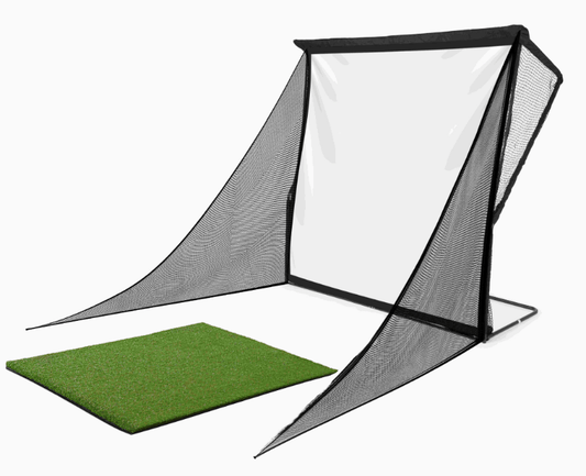 Golf Return Simulator Kit - At-Home Practice & Play Bundle - 24/7 Golf