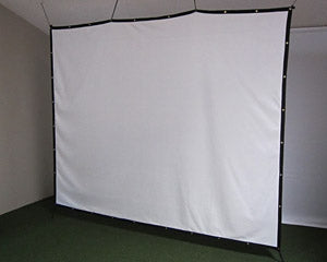 Impact Screen Stand Alone Golf Simulator - 24/7 Golf - High-Quality Commercial Grade