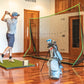 SKYTRAK+ Portable Golf Sim Studio – Indoor & Outdoor Practice Package