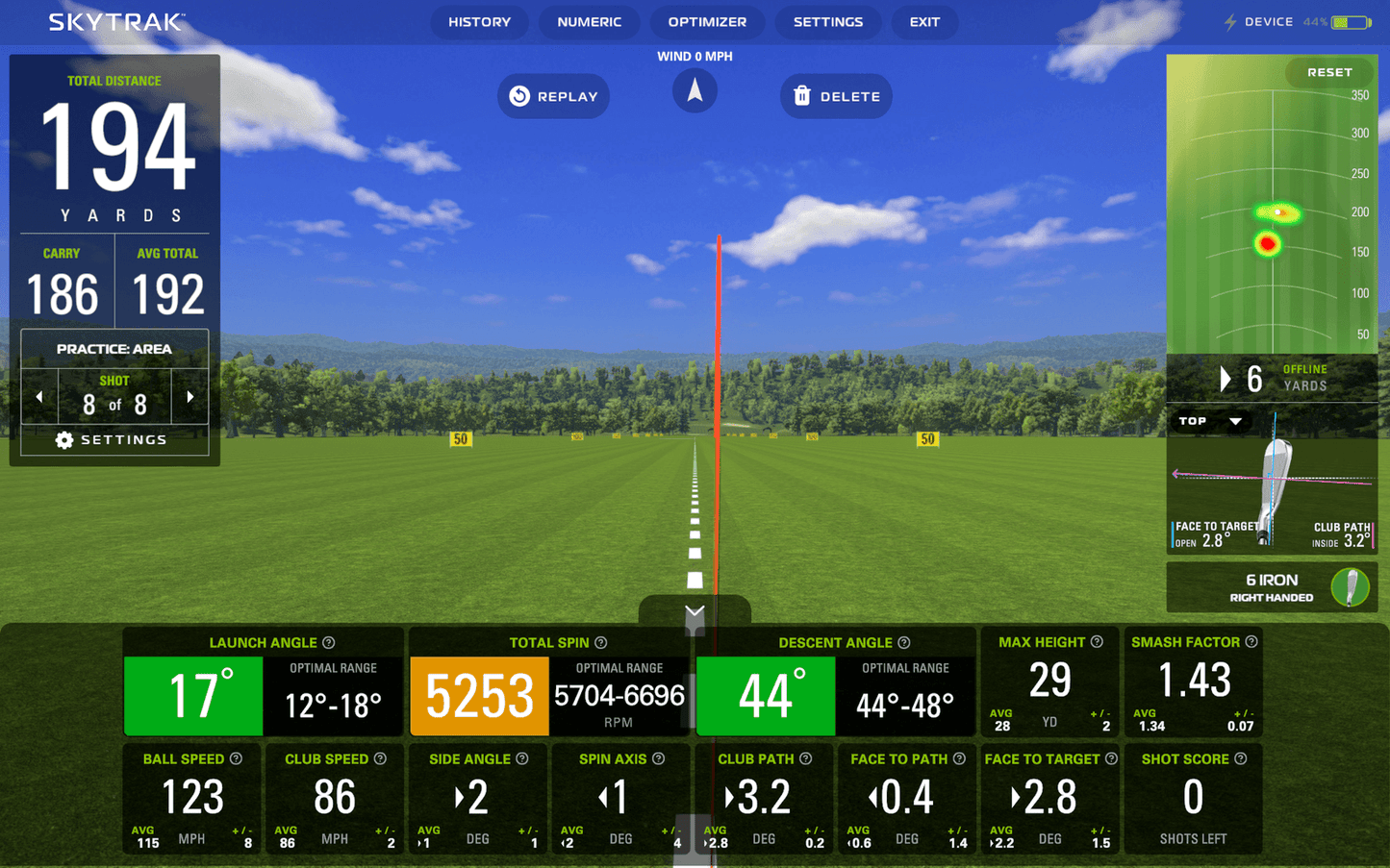 SkyTrak+ Dual Doppler Radar Launch Monitor for Accurate Club and Ball Data