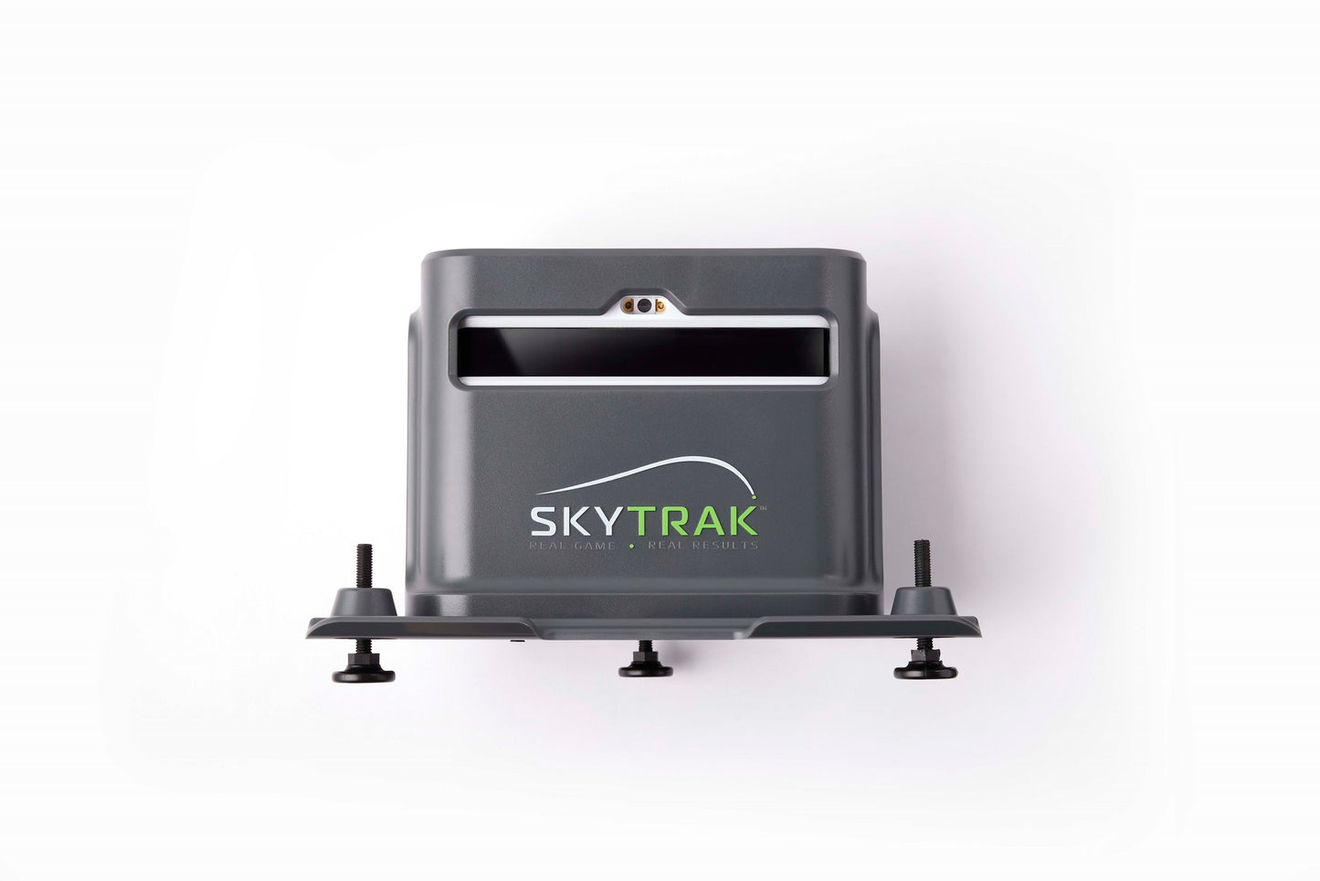 SkyTrak+ Golf Simulation Bundle with Launch Monitor, Shield, Club Data & 31 World-Class Courses