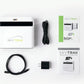 SkyTrak+ Golf Simulation Bundle with Launch Monitor, Shield, Club Data & 31 World-Class Courses