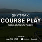 SkyTrak Course Play Golf Simulation Software – Access 31 World-Class Golf Courses (Powered by Trackman)