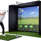 SkyTrak+ Ultimate Golf Simulator Play Package with 4K Projector & SkyTrak Course Play Software