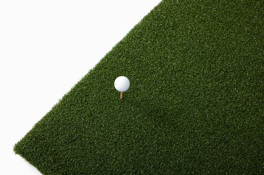 Premium 2.1m x 1.2m Golf Hitting Mat - Real Tee Experience