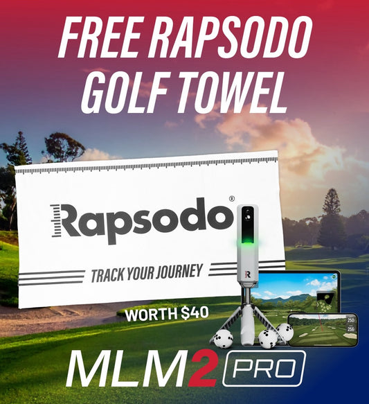 Rapsodo MLM2 Pro Launch Monitor - Precision Golf Technology for Swing Analysis and Simulation