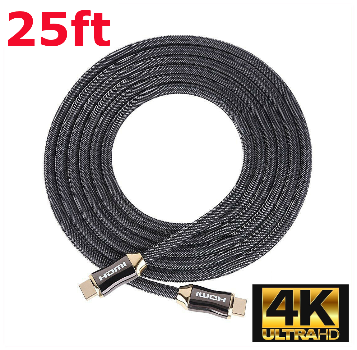 HDMI Cable - Premium 4K Ultra HD 8m - High-Quality Connectors