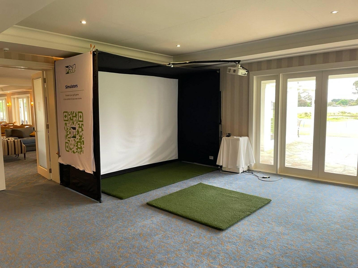 BYO Launch Monitor Enclosure Simulator Package - Home Golfing Revolution